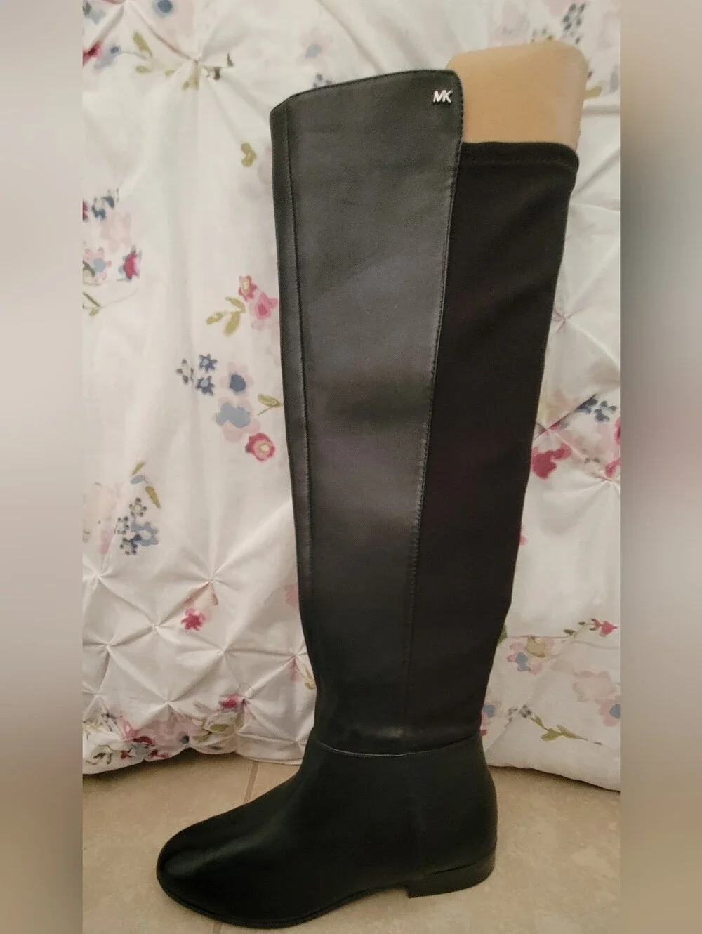 Michael Kors (New) Black Tall Women's Riding Boots - Classic Over-the-Knee Style
